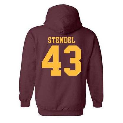 Minnesota - NCAA Football : Ethan Stendel - Classic Shersey Hooded Sweatshirt-1