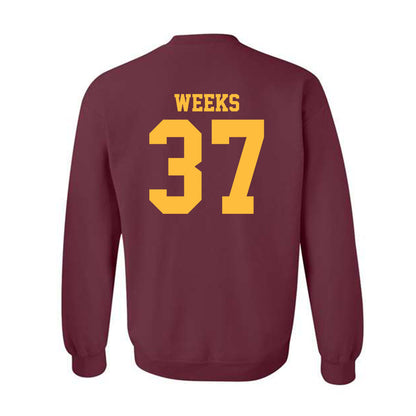 Minnesota - NCAA Football : Brady Weeks - Classic Shersey Crewneck Sweatshirt