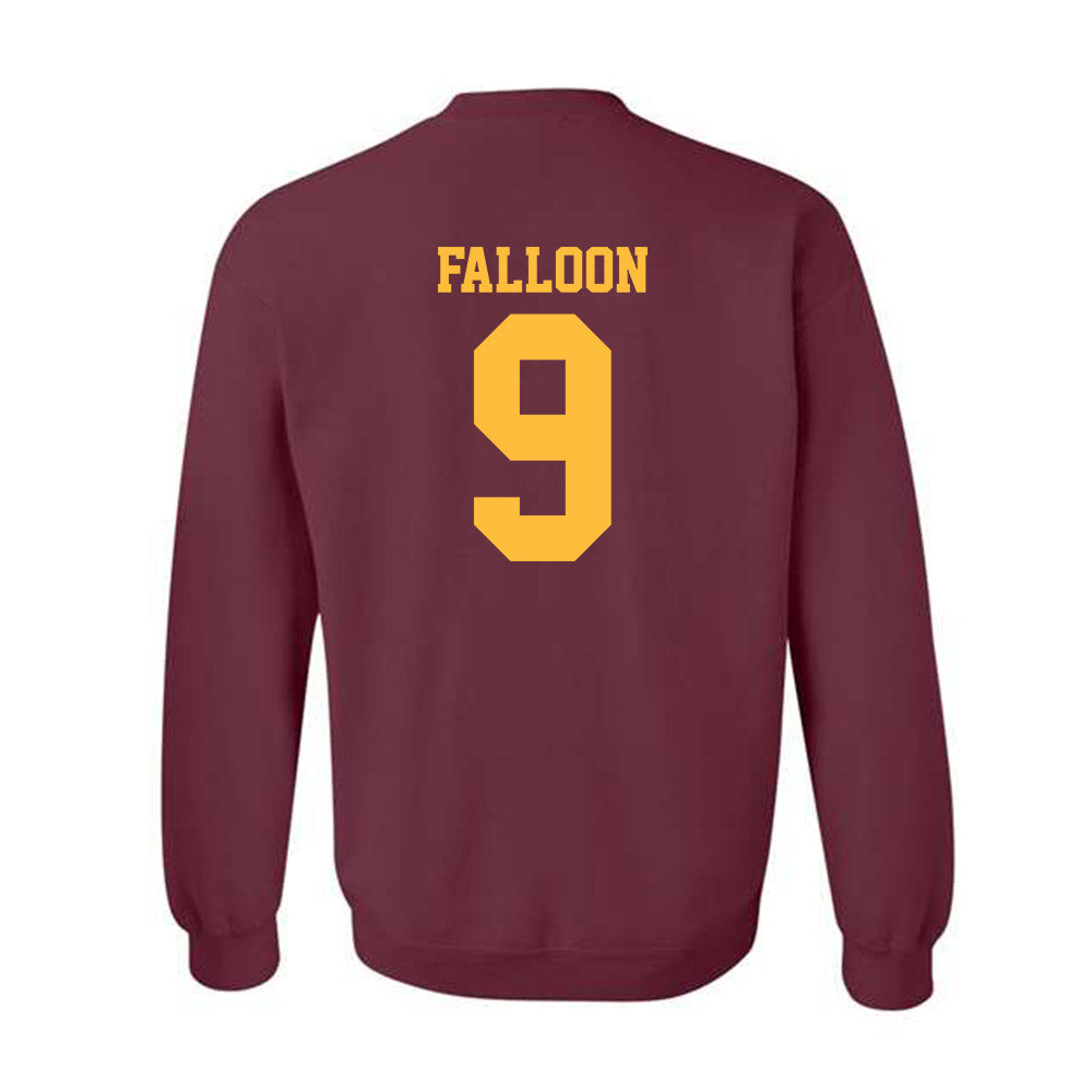Minnesota - NCAA Men's Ice Hockey : August Falloon - Classic Shersey Crewneck Sweatshirt-1
