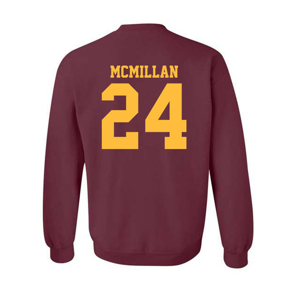 Minnesota - NCAA Football : Jai'Onte' McMillan - Classic Shersey Crewneck Sweatshirt-1