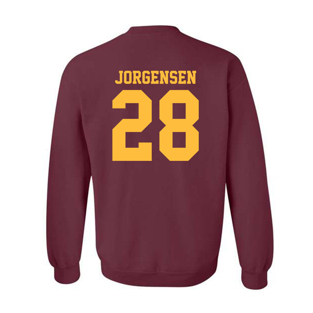 Minnesota - NCAA Football : Zach Jorgensen - Classic Shersey Crewneck Sweatshirt