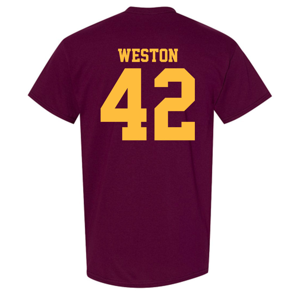 Minnesota - NCAA Football : Tom Weston - Classic Shersey T-Shirt-1