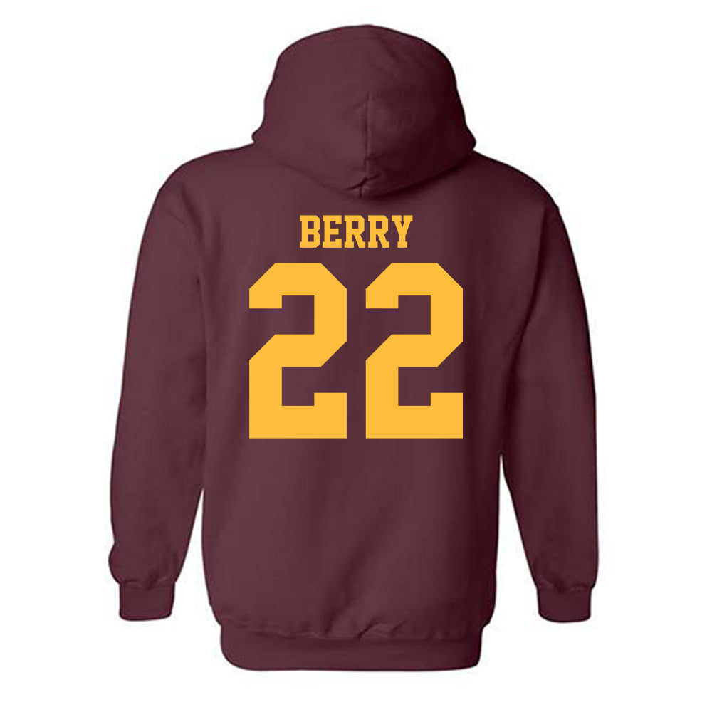 Minnesota - NCAA Football : Tre Berry - Classic Shersey Hooded Sweatshirt-1