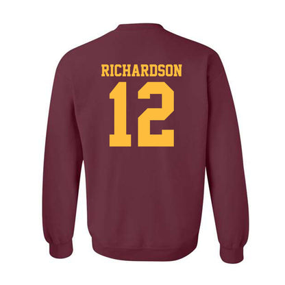 Minnesota - NCAA Softball : Macy Richardson - Classic Shersey Crewneck Sweatshirt-1