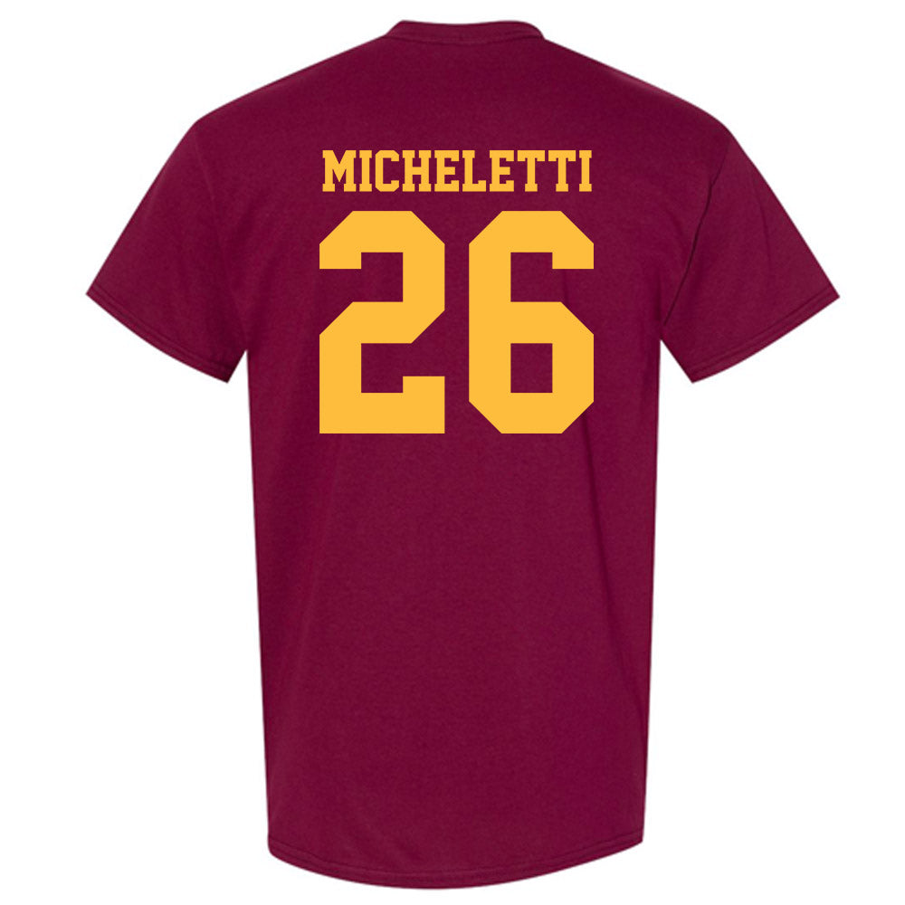 Minnesota - NCAA Men's Ice Hockey : Pat Micheletti - Classic Shersey T-Shirt