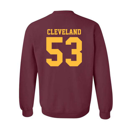 Minnesota - NCAA Football : Nate Cleveland - Classic Shersey Crewneck Sweatshirt-1