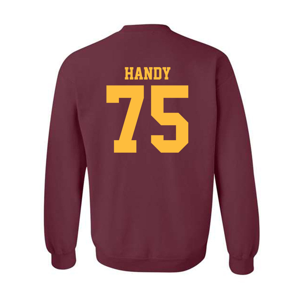 Minnesota - NCAA Football : Mark Handy - Classic Shersey Crewneck Sweatshirt-1
