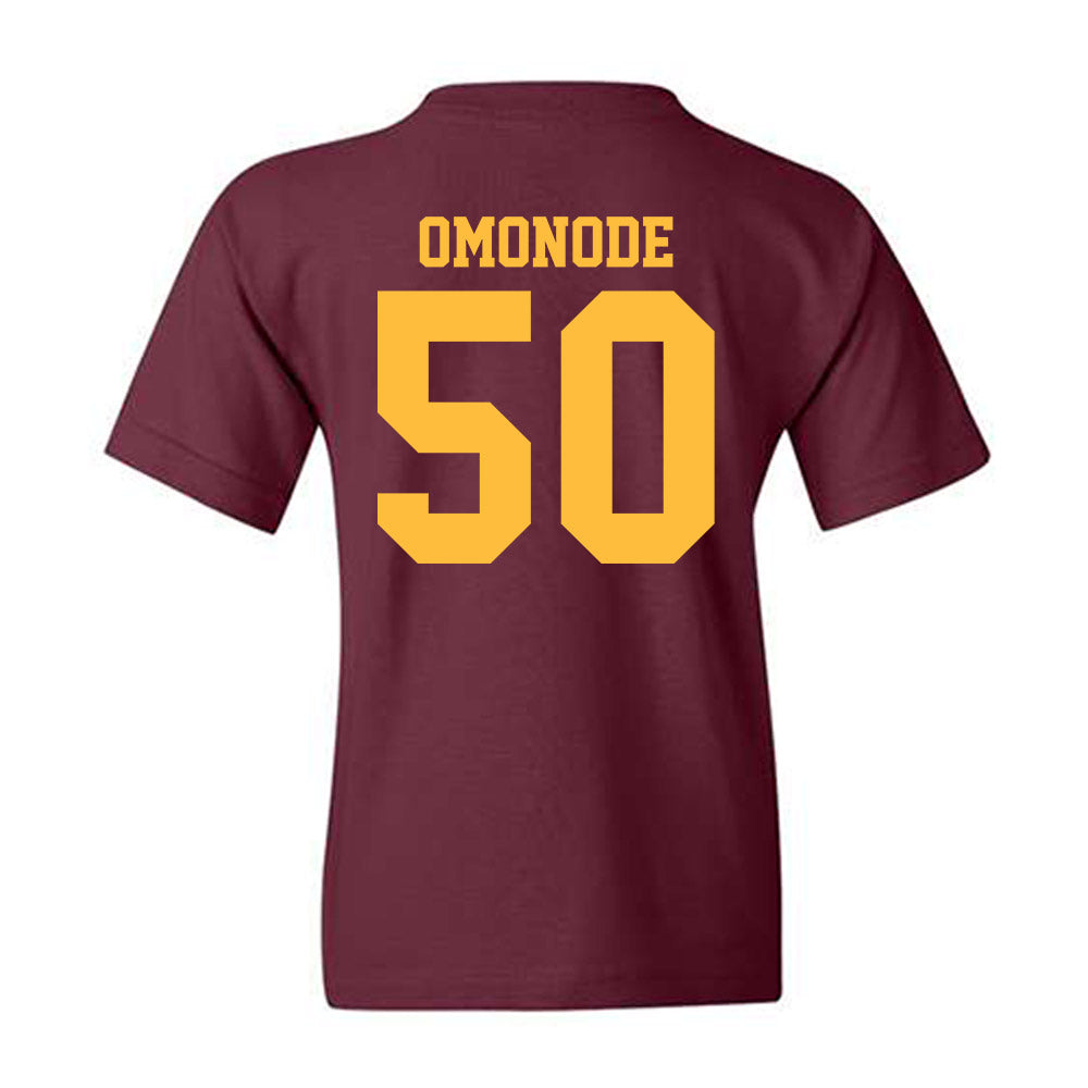 Minnesota - NCAA Football : Mo Omonode - Classic Shersey Youth T-Shirt-1