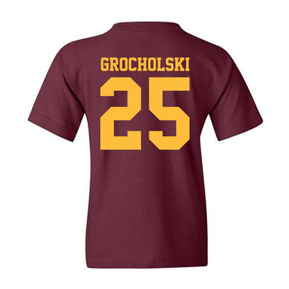Minnesota - NCAA Women's Basketball : Grace Grocholski - Classic Shersey Youth T-Shirt-1