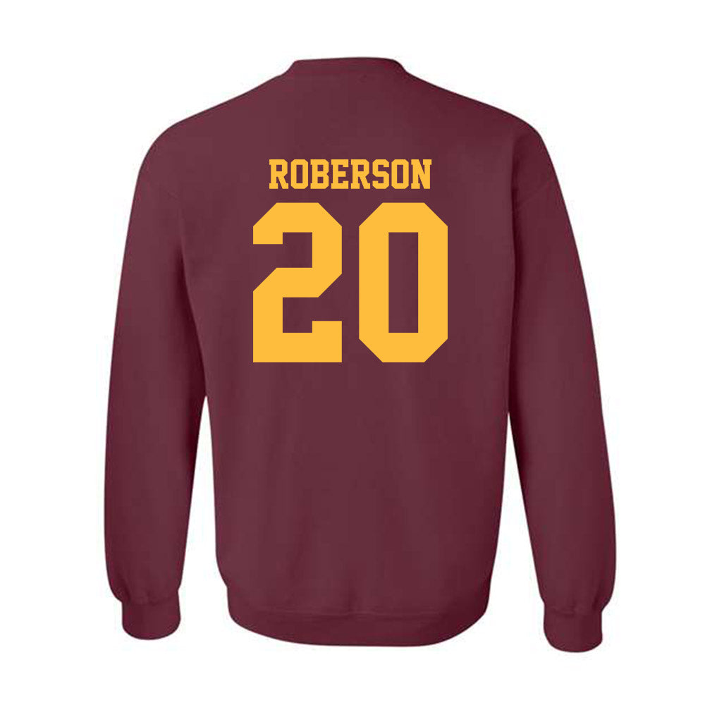 Minnesota - NCAA Football : Jeff Roberson - Classic Shersey Crewneck Sweatshirt-1