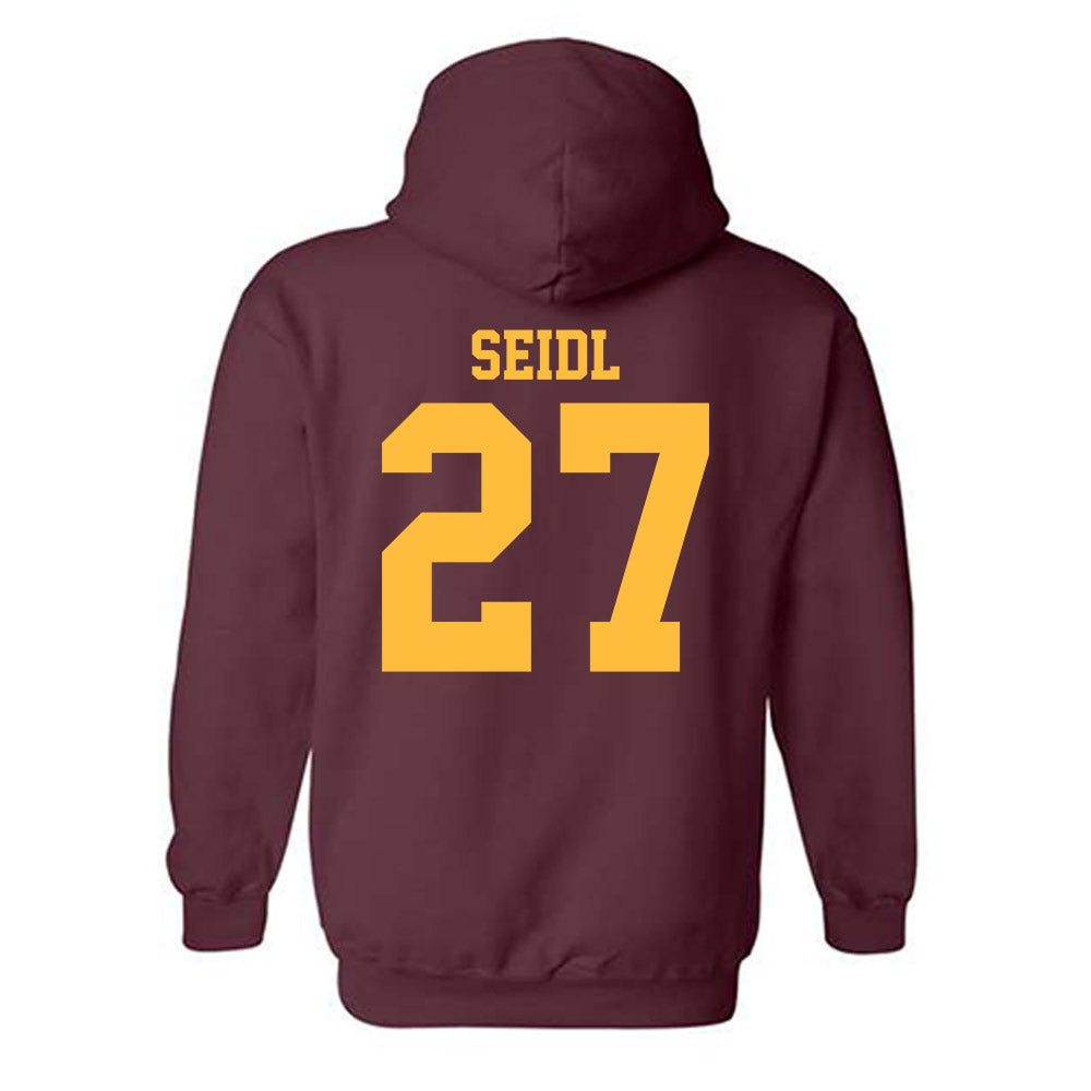 Minnesota - NCAA Football : Simon Seidl - Classic Shersey Hooded Sweatshirt-1