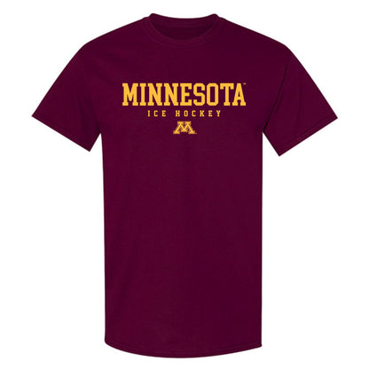 Minnesota - NCAA Men's Ice Hockey : Leo Gruba - Classic Shersey T-Shirt-0