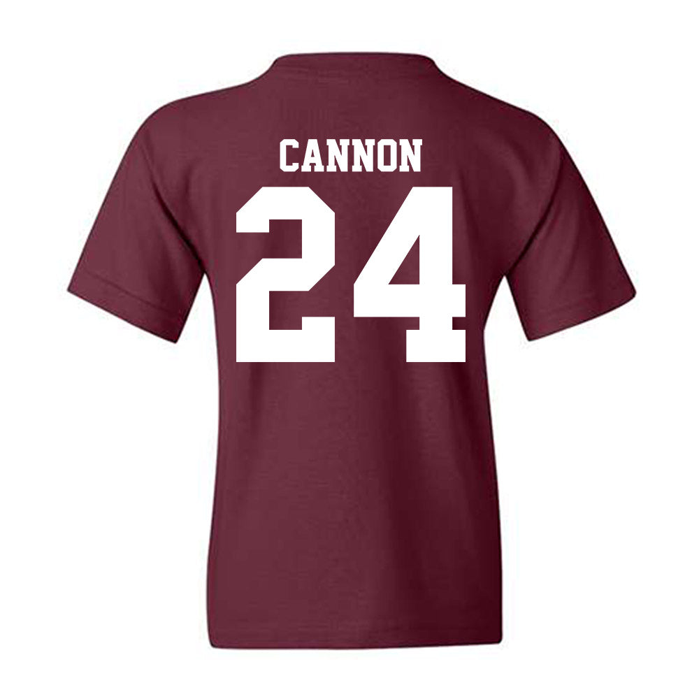 Mississippi State - NCAA Football : Elijah Cannon - Classic Shersey Youth T-Shirt-1