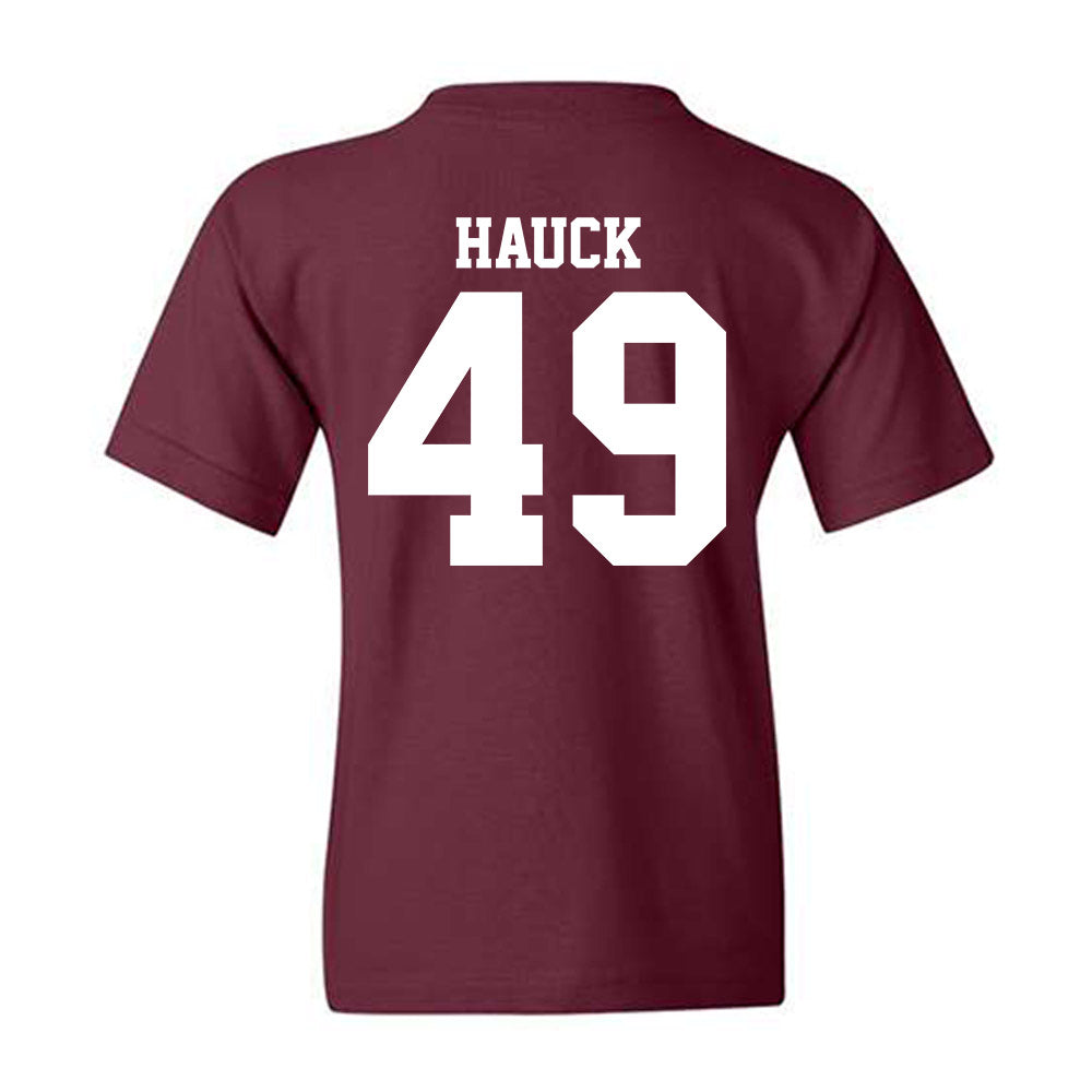 Mississippi State - NCAA Football : Marlon Hauck - Classic Shersey Youth T-Shirt-1