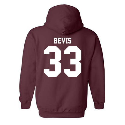 Mississippi State - NCAA Baseball : Blake Bevis - Classic Shersey Hooded Sweatshirt-1