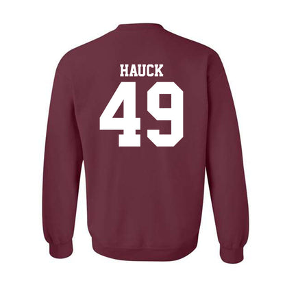 Mississippi State - NCAA Football : Marlon Hauck - Classic Shersey Crewneck Sweatshirt-1