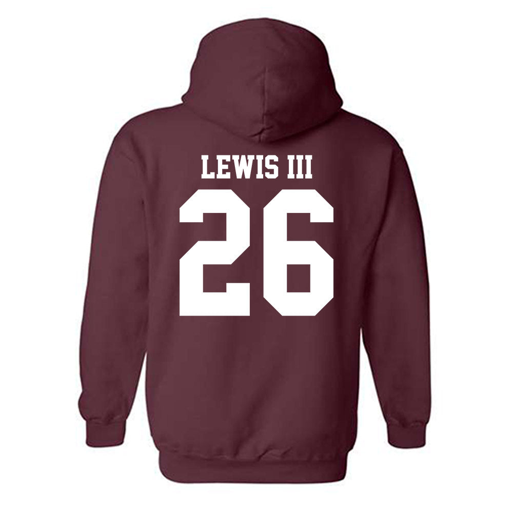 Mississippi State - NCAA Football : Dwight Lewis III - Classic Shersey Hooded Sweatshirt-1