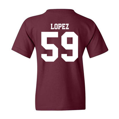 Mississippi State - NCAA Football : Alex Lopez - Classic Shersey Youth T-Shirt-1
