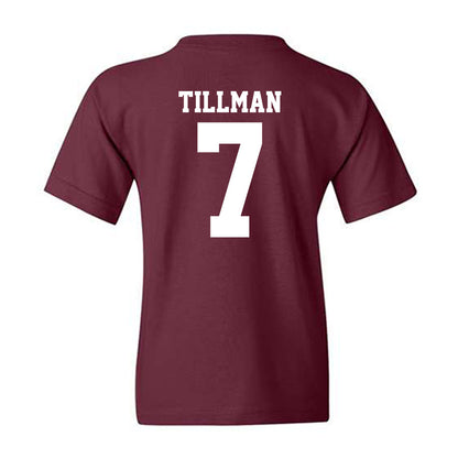 Mississippi State - NCAA Football : Zakari Tillman - Classic Shersey Youth T-Shirt-1