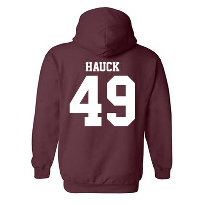 Mississippi State - NCAA Football : Marlon Hauck - Classic Shersey Hooded Sweatshirt-1