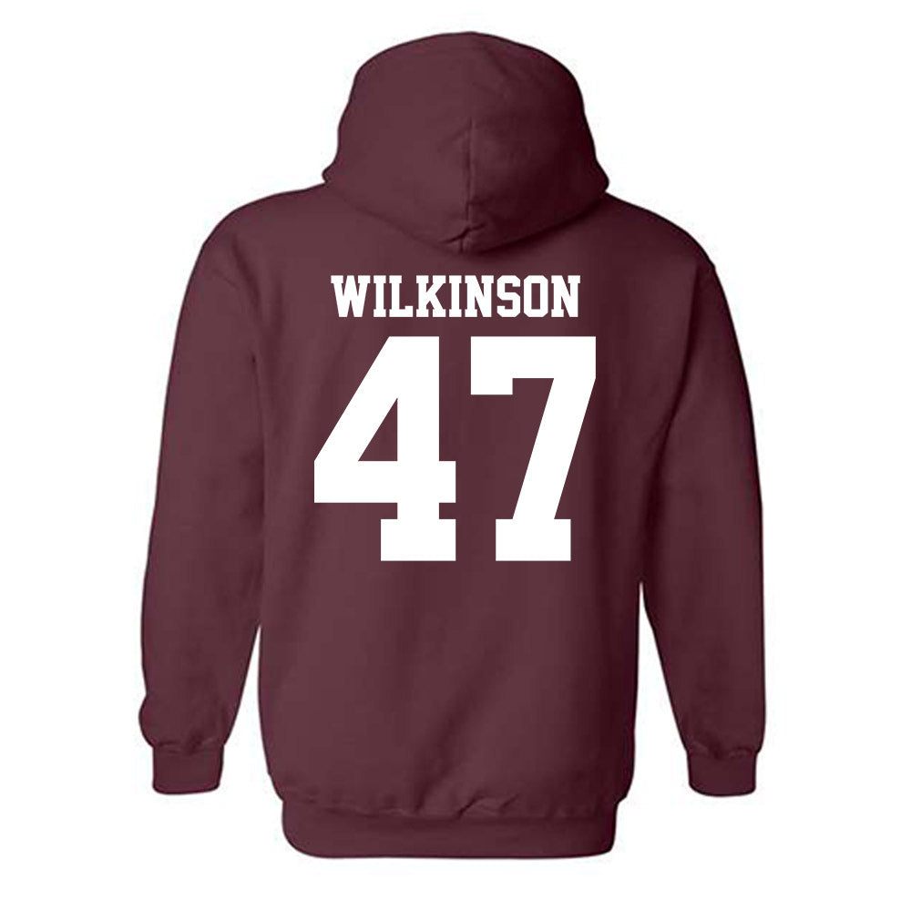 Mississippi State - NCAA Football : William Wilkinson - Classic Shersey Hooded Sweatshirt-1