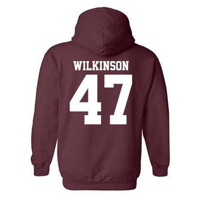 Mississippi State - NCAA Football : William Wilkinson - Classic Shersey Hooded Sweatshirt-1