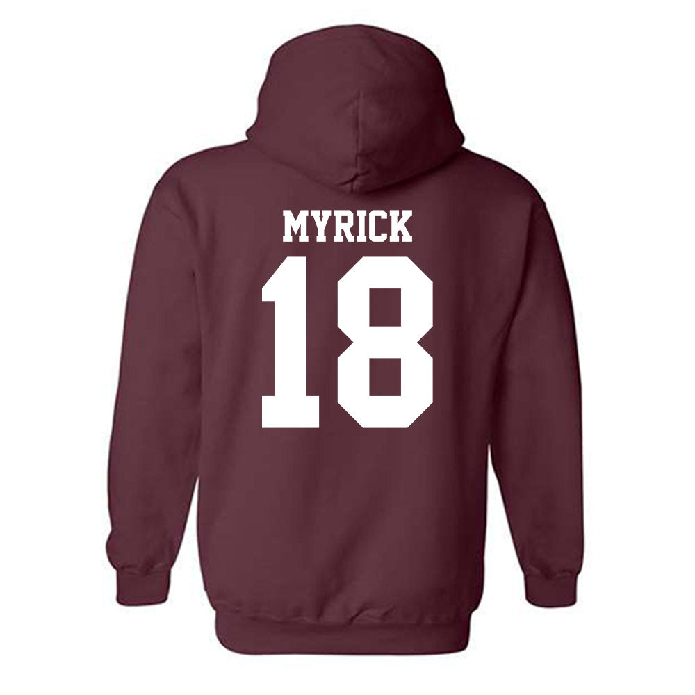 Mississippi State - NCAA Women's Volleyball : Lauren Myrick - Classic Shersey Hooded Sweatshirt-1