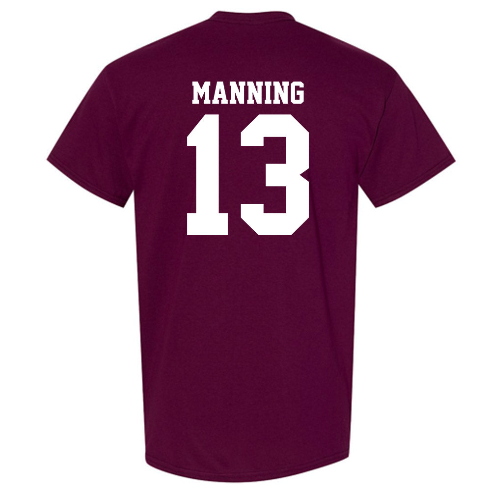 Mississippi State - NCAA Football : Jahron Manning - Classic Shersey T-Shirt-1