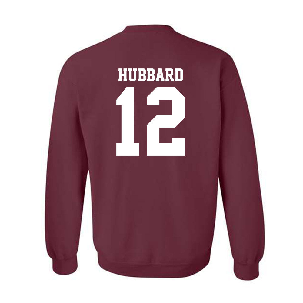Mississippi State - NCAA Men's Basketball : Josh Hubbard - Classic Shersey Crewneck Sweatshirt-1