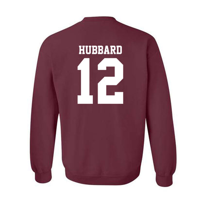 Mississippi State - NCAA Men's Basketball : Josh Hubbard - Classic Shersey Crewneck Sweatshirt-1