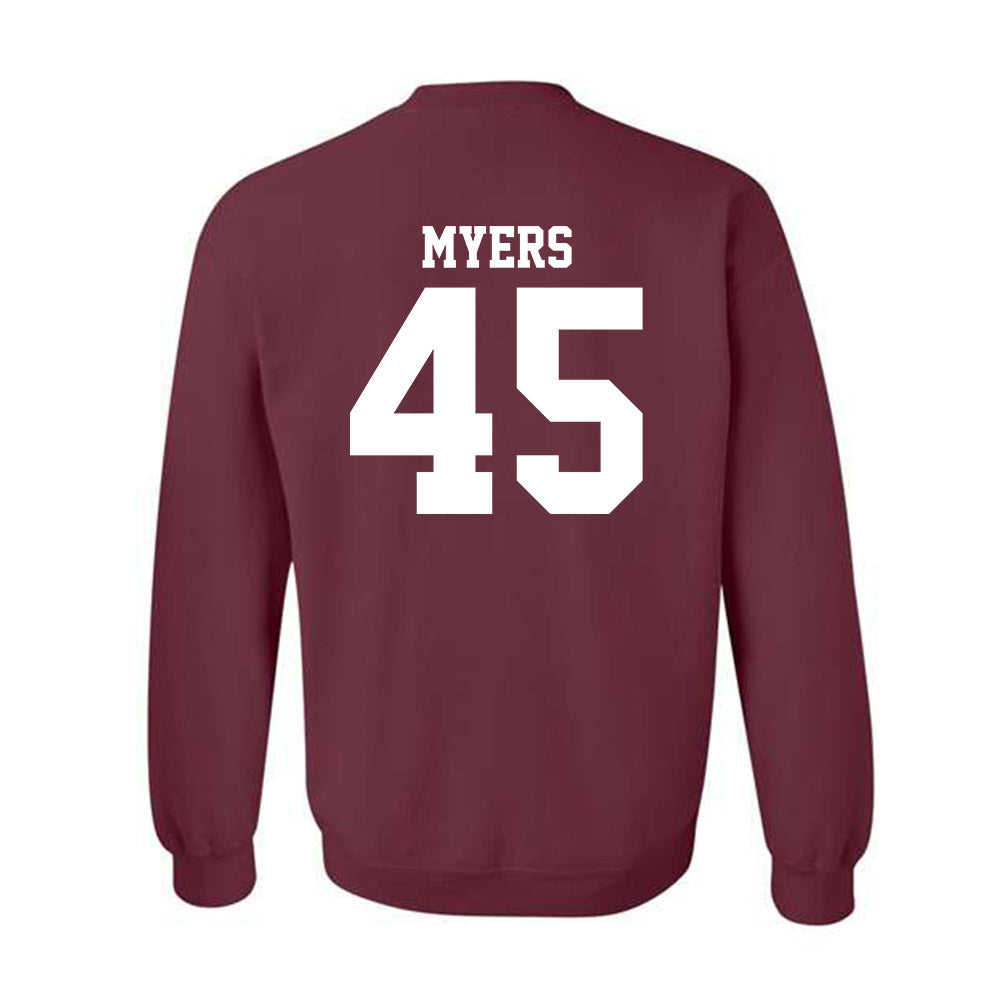 Mississippi State - NCAA Football : Ethan Myers - Classic Shersey Crewneck Sweatshirt-1