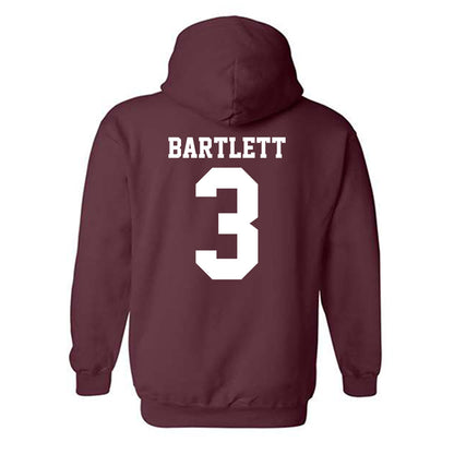 Mississippi State - NCAA Men's Basketball : Tee Bartlett - Classic Shersey Hooded Sweatshirt-1