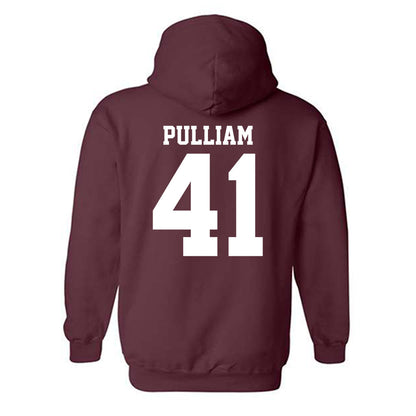 Mississippi State - NCAA Baseball : Ethan Pulliam - Classic Shersey Hooded Sweatshirt-1