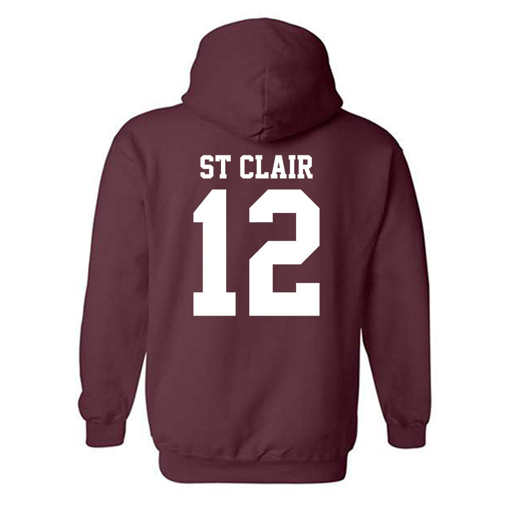 Mississippi State - NCAA Softball : Brylie St Clair - Classic Shersey Hooded Sweatshirt-1