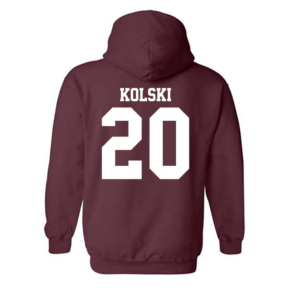 Mississippi State - NCAA Women's Soccer : Allison kolski - Classic Shersey Hooded Sweatshirt-1