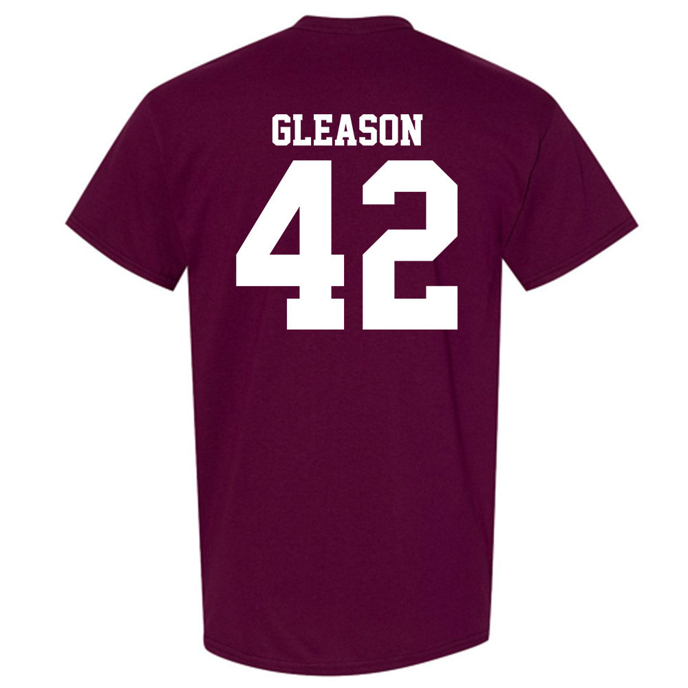 Mississippi State - NCAA Baseball : Jack Gleason - Classic Shersey T-Shirt-1