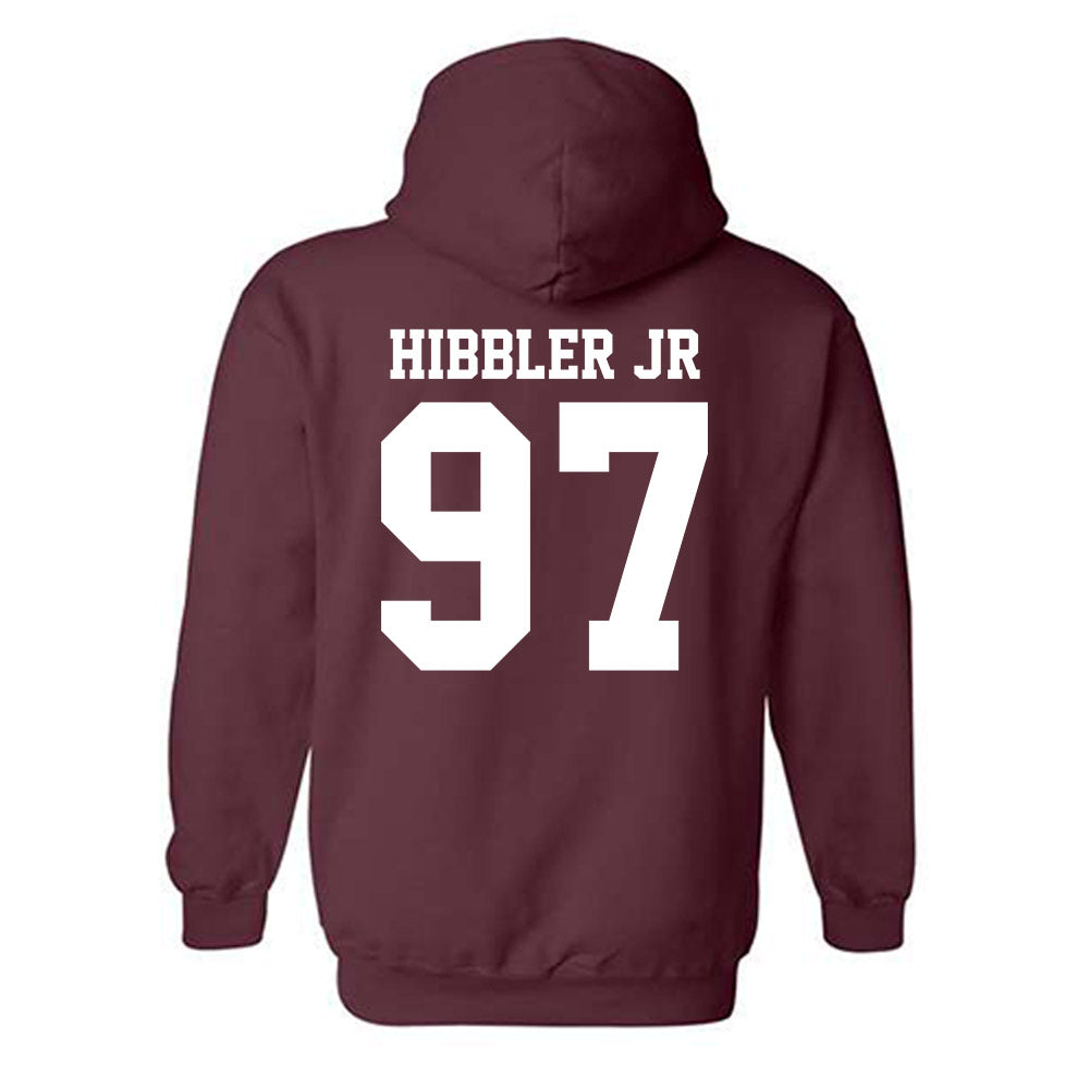 Mississippi State - NCAA Football : Terrance Hibbler Jr - Classic Shersey Hooded Sweatshirt-1