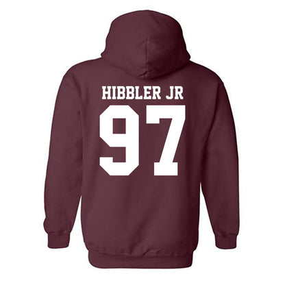 Mississippi State - NCAA Football : Terrance Hibbler Jr - Classic Shersey Hooded Sweatshirt-1