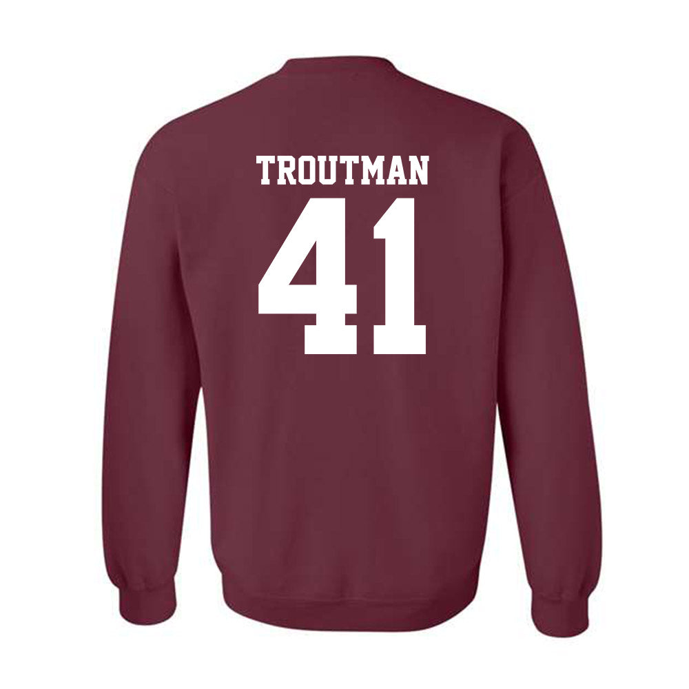 Mississippi State - NCAA Softball : Taylor Troutman - Classic Shersey Crewneck Sweatshirt-1