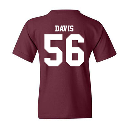 Mississippi State - NCAA Football : Wesley Davis - Classic Shersey Youth T-Shirt-1