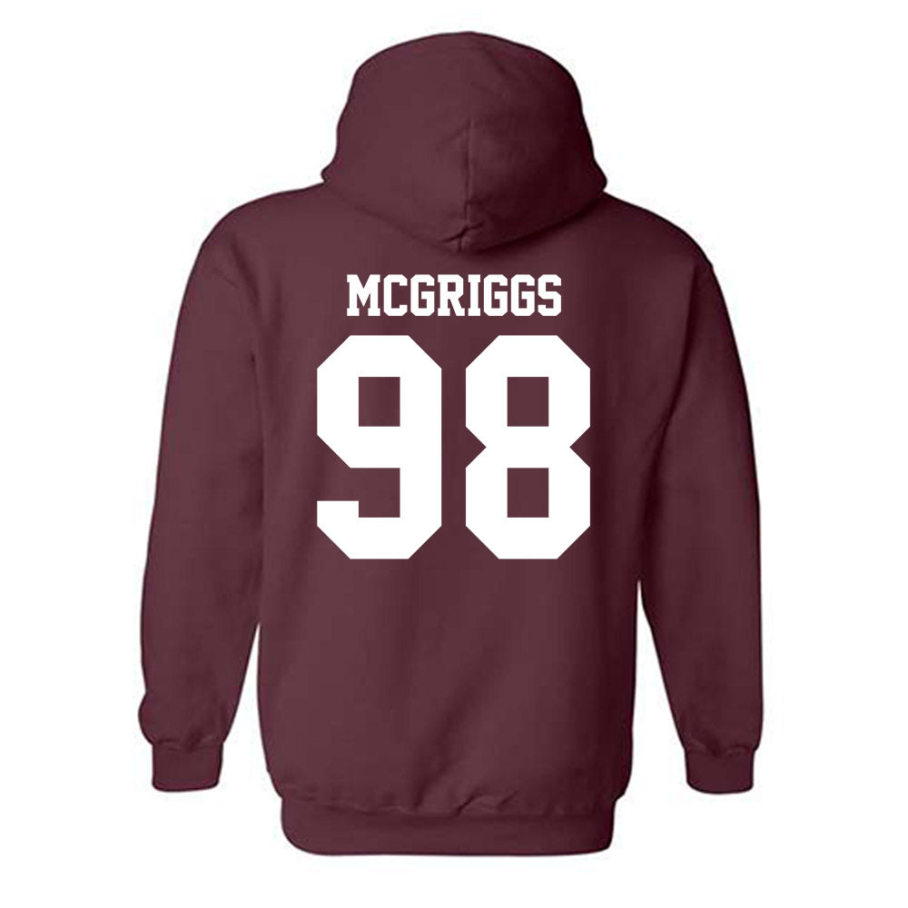 Mississippi State - NCAA Football : Ketedres Mcgriggs - Classic Shersey Hooded Sweatshirt-1