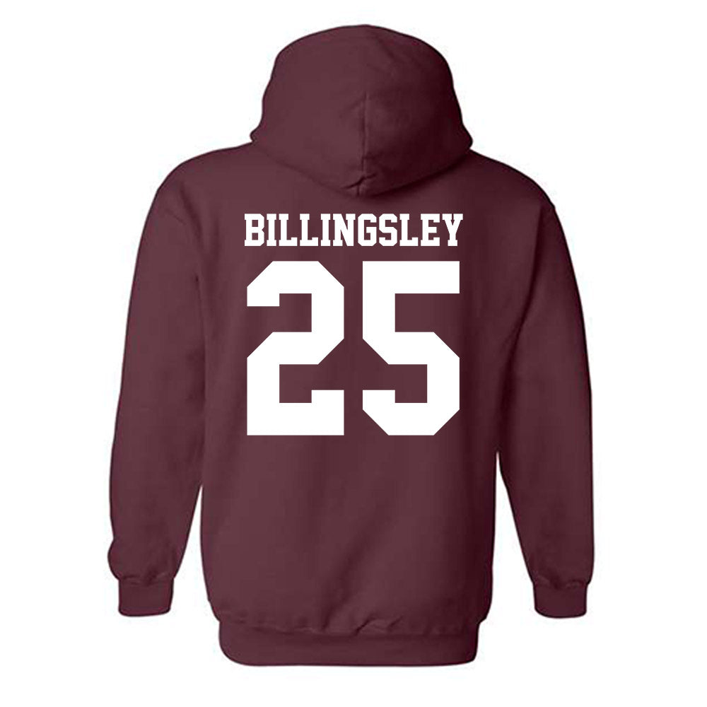 Mississippi State - NCAA Baseball : Chris Billingsley - Classic Shersey Hooded Sweatshirt-1
