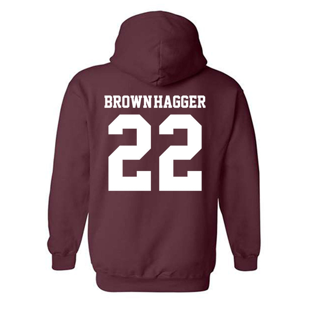 Mississippi State - NCAA Women's Basketball : Jasmine Brown-Hagger - Classic Shersey Hooded Sweatshirt-1