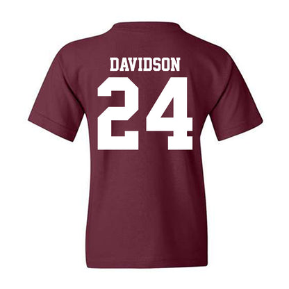 Mississippi State - NCAA Softball : Megan Davidson - Classic Shersey Youth T-Shirt-1