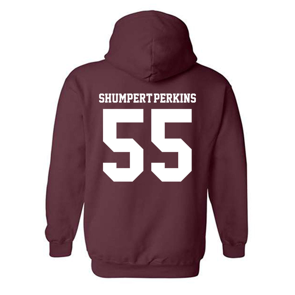 Mississippi State - NCAA Football : Jakheem Shumpert-Perkins - Classic Shersey Hooded Sweatshirt-1