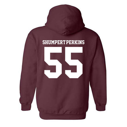 Mississippi State - NCAA Football : Jakheem Shumpert-Perkins - Classic Shersey Hooded Sweatshirt-1