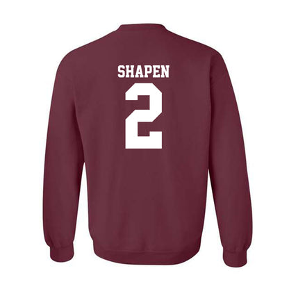 Mississippi State - NCAA Football : Blake Shapen - Classic Shersey Crewneck Sweatshirt-1
