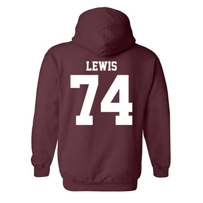 Mississippi State - NCAA Football : Jimothy Lewis - Classic Shersey Hooded Sweatshirt-1