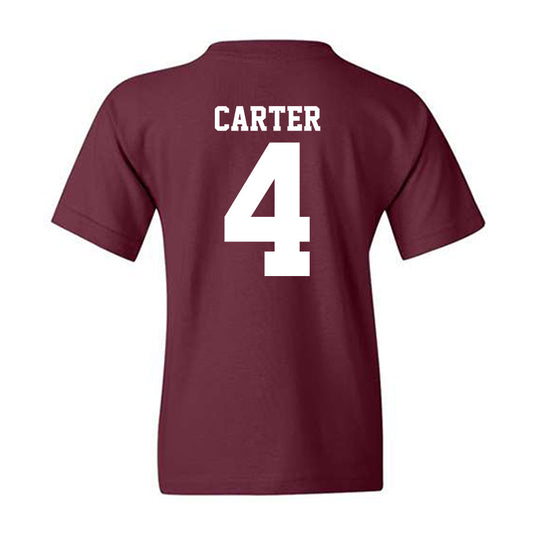 Mississippi State - NCAA Women's Basketball : Jessika Carter - Classic Shersey Youth T-Shirt-1