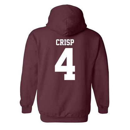 Mississippi State - NCAA Women's Basketball : Trayanna Crisp - Classic Shersey Hooded Sweatshirt-1